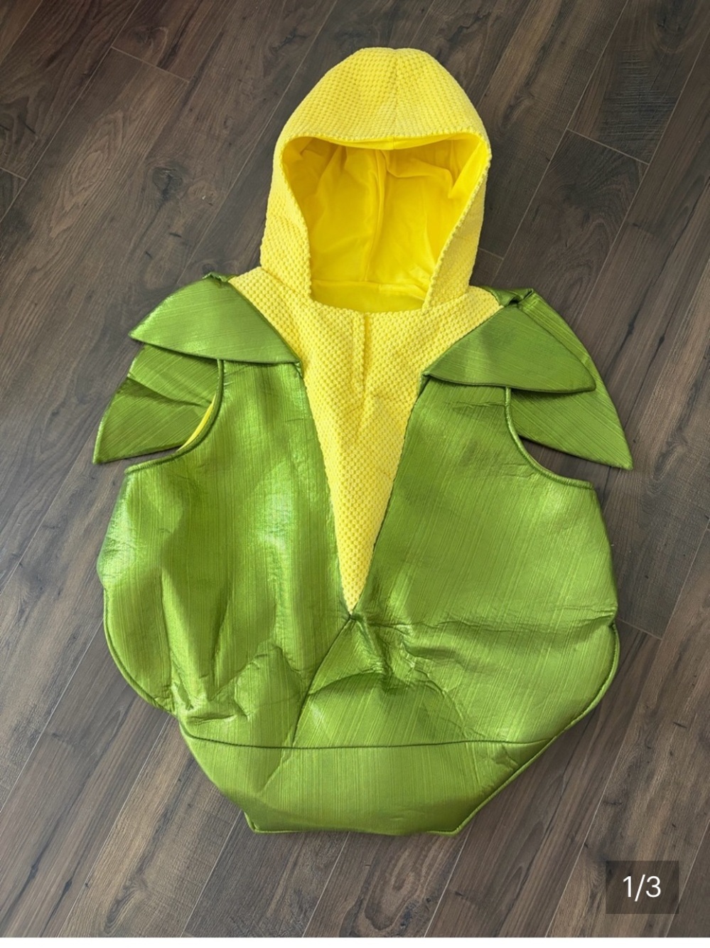 Target Green and Yellow Corn Cob Costume Hoodie